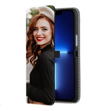 iPhone 13 Pro Max - Personalised Wallet Case (Front Printed)