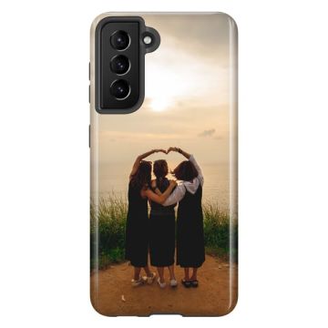 Samsung Galaxy S21 Personalised Full Wrap Tough Case