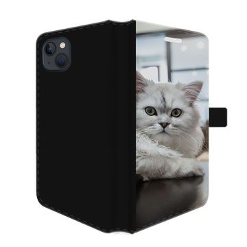 iPhone 15 Plus - Etui Portfelowe (Nadruk z Przodu) Personalizowane