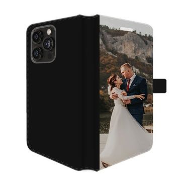 iPhone 15 Pro - Etui Portfelowe (Nadruk z Przodu) Personalizowane