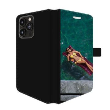 Apple iPhone 15 Pro Max - Etui Portfelowe (Nadruk z Przodu) Personalizowane