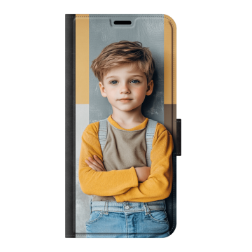 Samsung Galaxy A55 - Etui Portfelowe (Nadruk z Przodu) Personalizowane