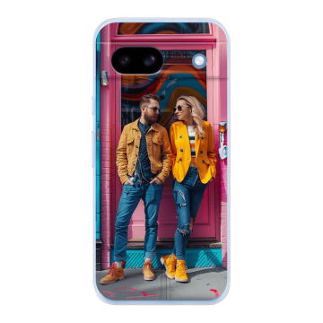 Google Pixel 8a - Etui Silikonowe Personalizowane