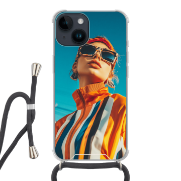 iPhone 14 - Etui z Smyczą (Crossbody) Personalizowane