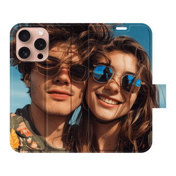 Apple iPhone 16 Pro - Etui Portfelowe (Pełny Nadruk) Personalizowane