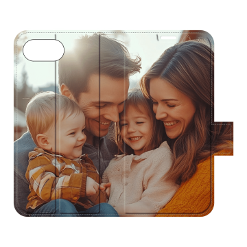 iPhone 16e - Etui Portfelowe (Pełny Nadruk) Personalizowane
