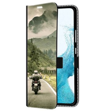 Samsung Galaxy S22 - Personalised Wallet Case (Front Printed)