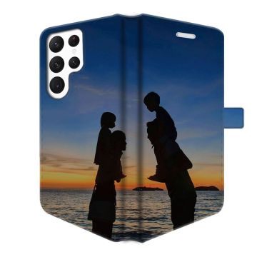 Samsung Galaxy S24 Ultra - Etui Portfelowe (Pełny Nadruk) Personalizowane