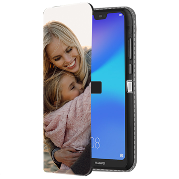 Huawei P20 Lite - Etui Portfelowe (Nadruk z Przodu) Personalizowane