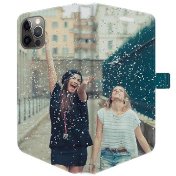 iPhone 12 Pro Max Personalised Full Printed Wallet Case