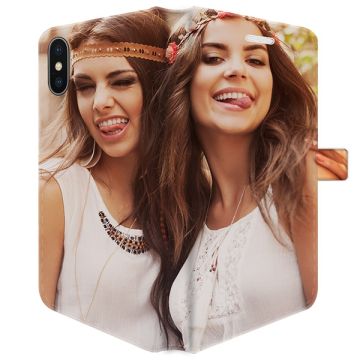 Apple iPhone XS - Etui Portfelowe (Pełny Nadruk) Personalizowane