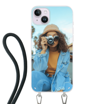 iPhone 14 Plus - Etui z Smyczą (Crossbody) Personalizowane