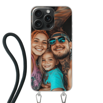 iPhone 15 Pro Max - Etui z Smyczą (Crossbody) Personalizowane