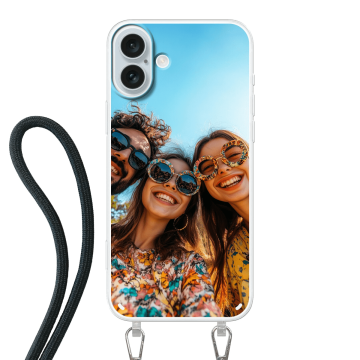 Apple iPhone 16 Plus - Etui z Smyczą (Crossbody) Personalizowane
