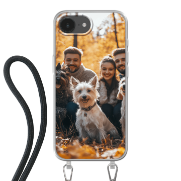 Apple iPhone 16e - Etui z Smyczą (Crossbody) Personalizowane