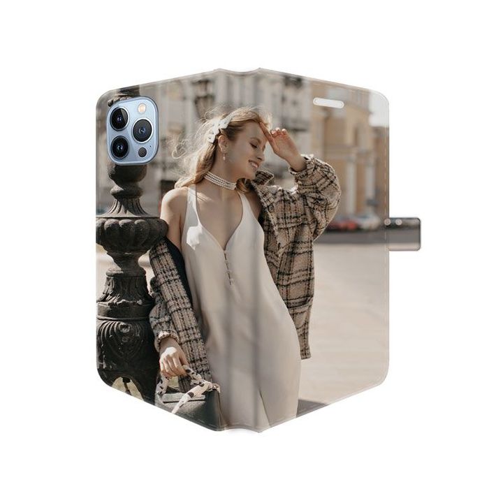 iPhone 13 Pro Max - Personalised Wallet Case (Full Printed)